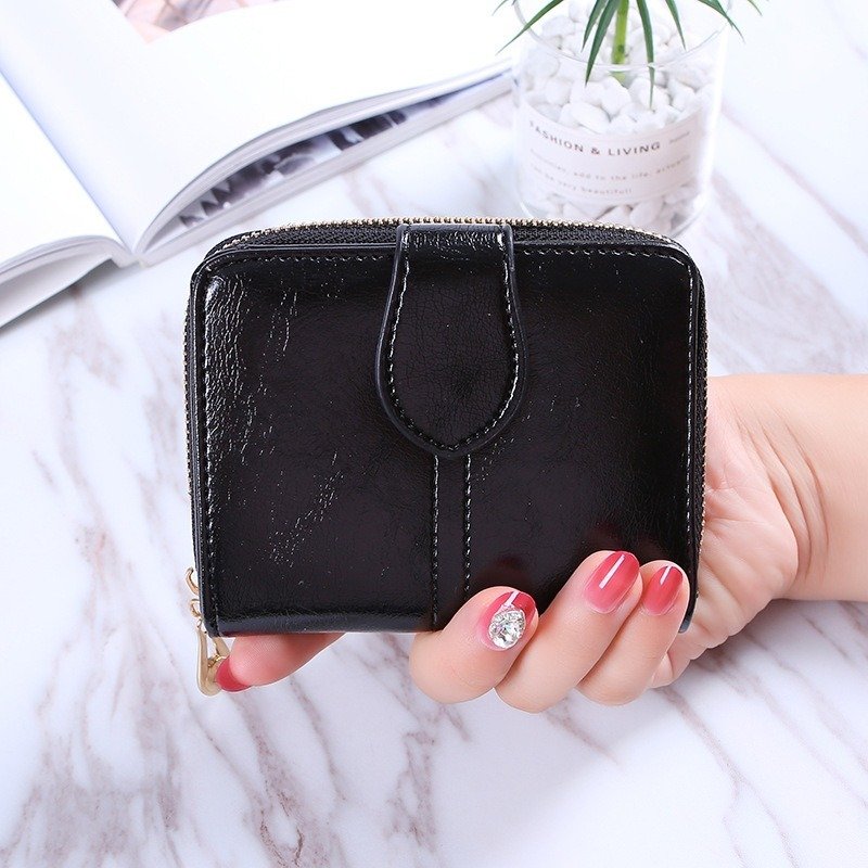 Retro Zipper Wallet