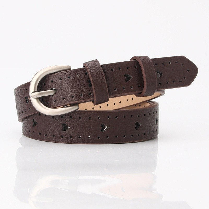 Belt with Hearts and Pin Bucklet