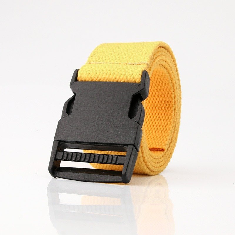 Canvas Belt with Rafaga Stopper Solid Colors