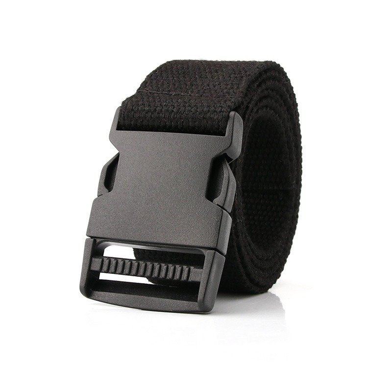 Canvas Belt with Rafaga Stopper Solid Colors