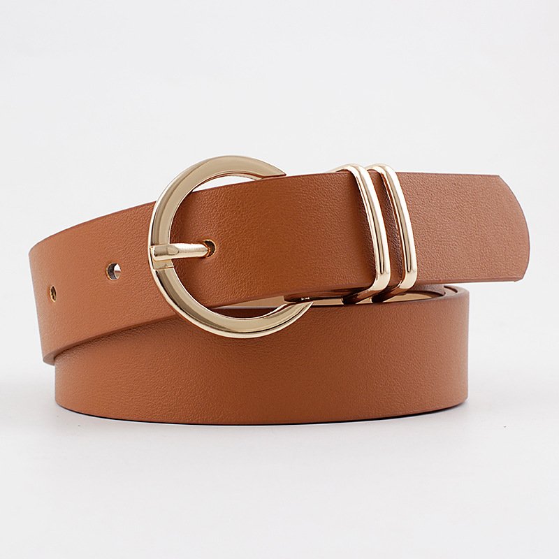 Belt High End Sense Of Fashion Pin Buckle Simple Waistband