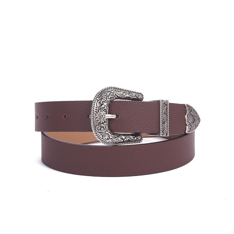 Women's Retro Wide Belt