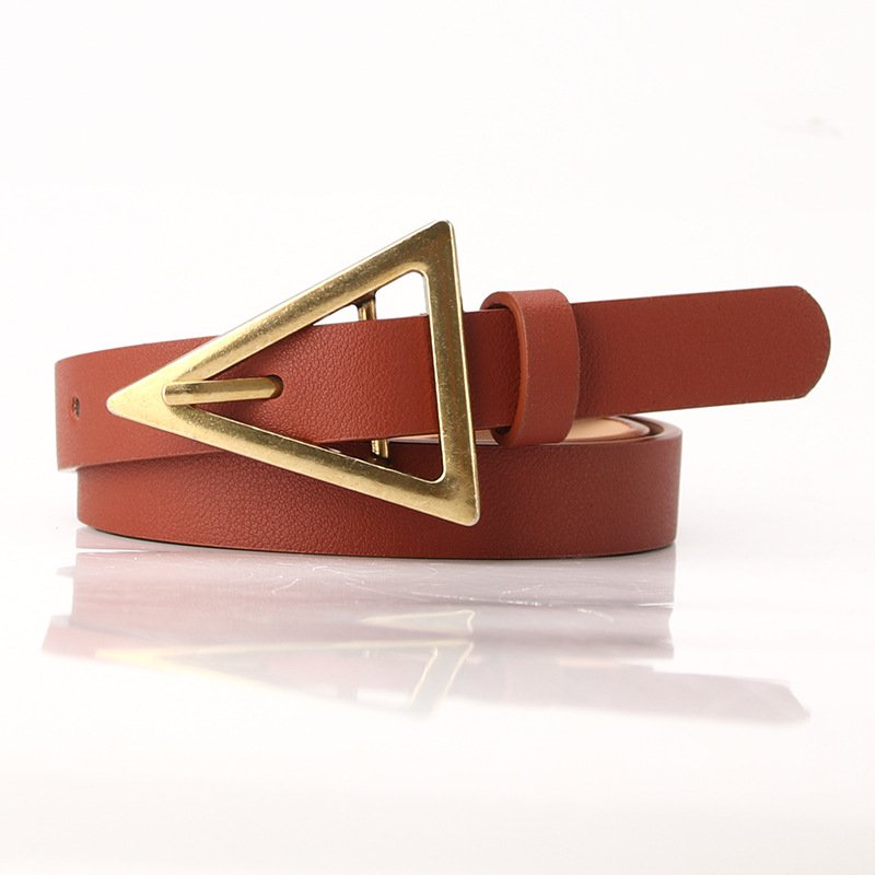 Buckle Thin Belt New Trend Personality Decorative Belt