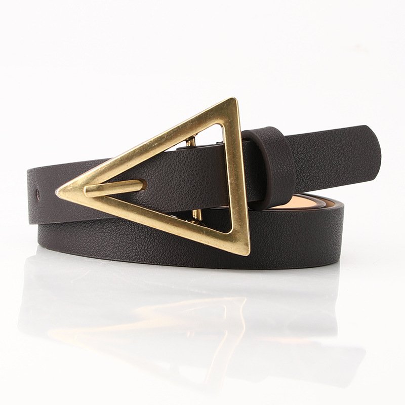 Buckle Thin Belt New Trend Personality Decorative Belt