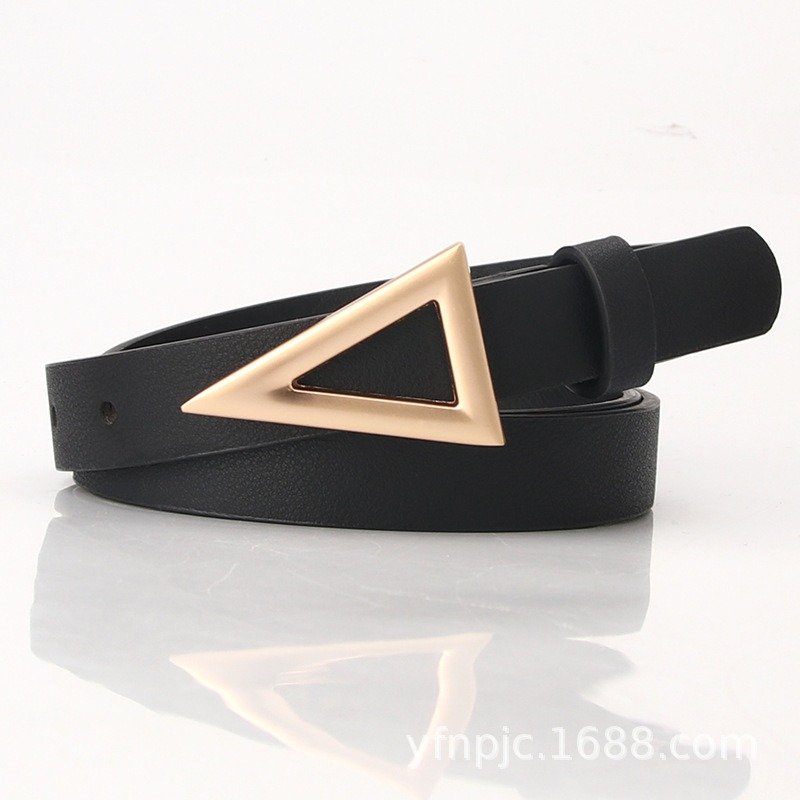 Belt With Triangle Buckle