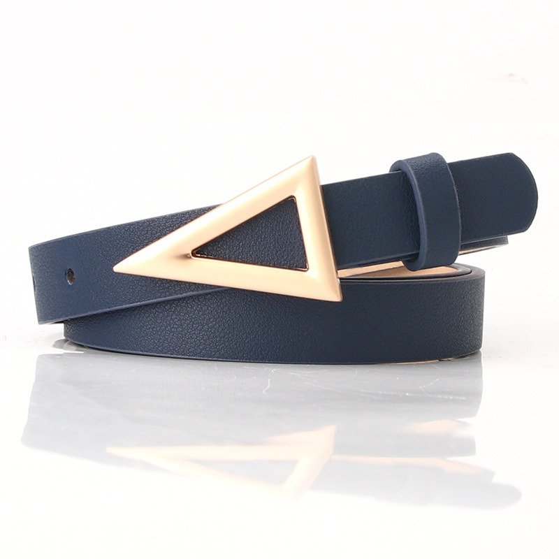 Belt With Triangle Buckle