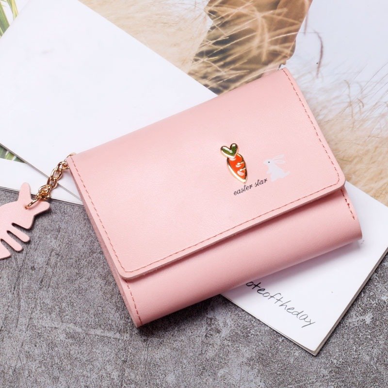 Short Wallet With Rabbit