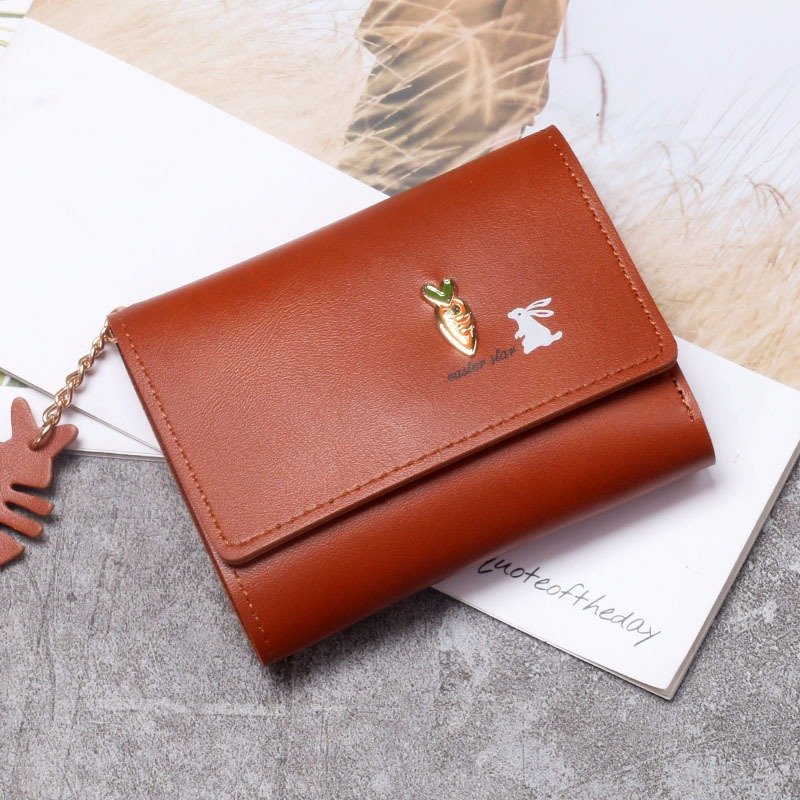 Short Wallet With Rabbit