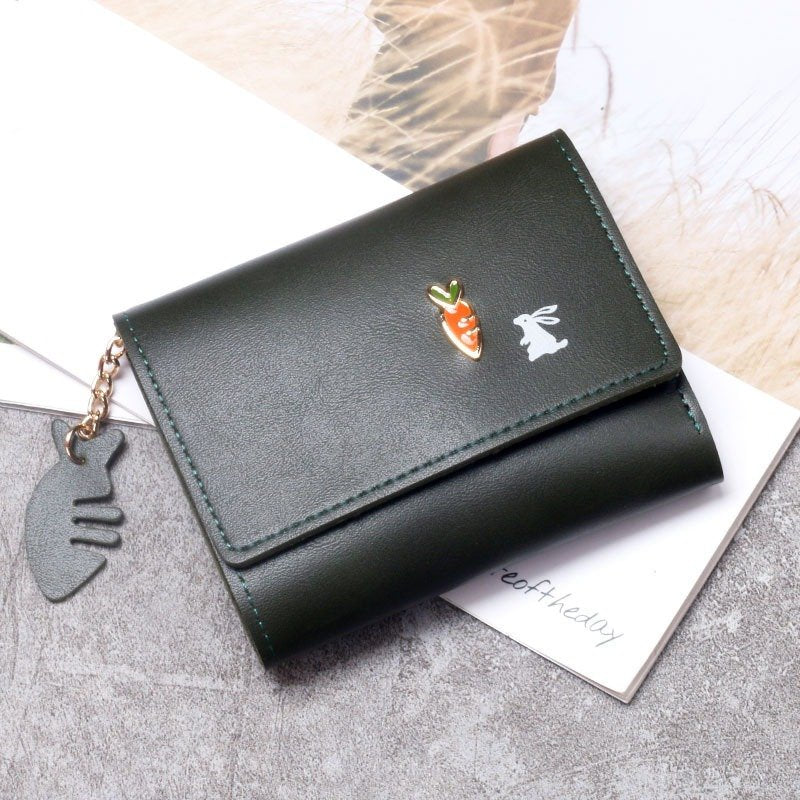 Short Wallet With Rabbit