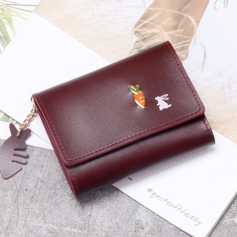 Short Wallet With Rabbit