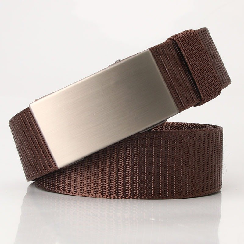 Casual Canvas Belt Automatic Buckle