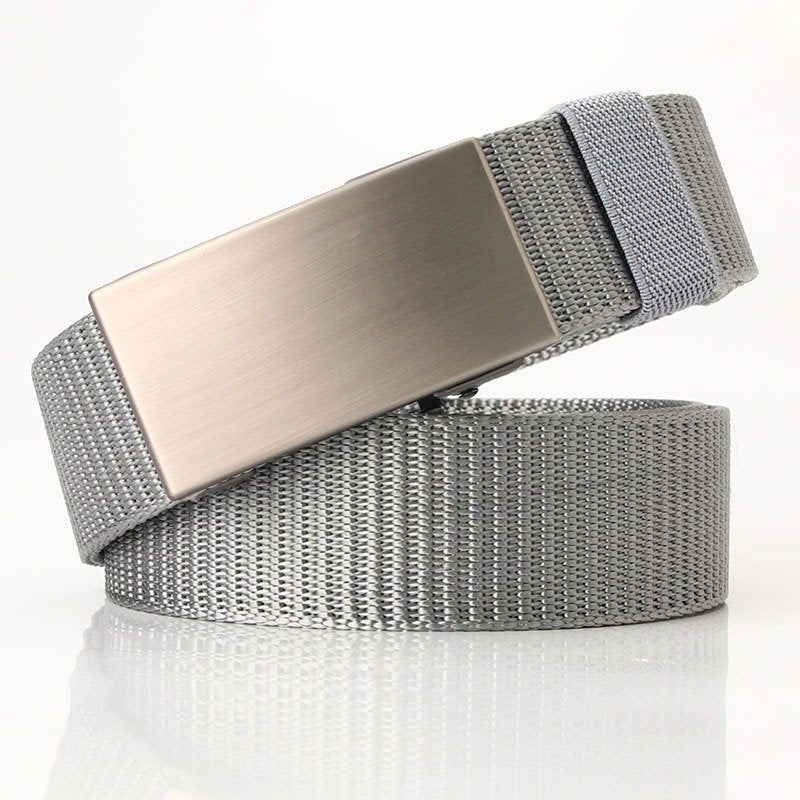 Casual Canvas Belt Automatic Buckle