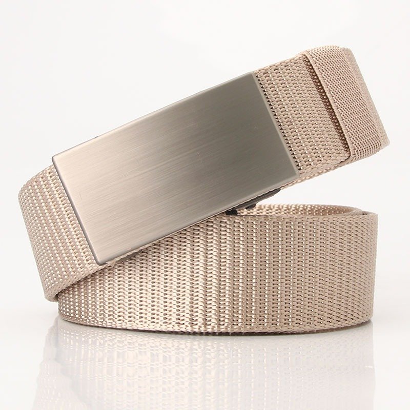 Casual Canvas Belt Automatic Buckle