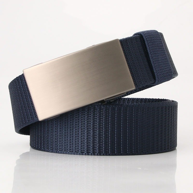 Casual Canvas Belt Automatic Buckle