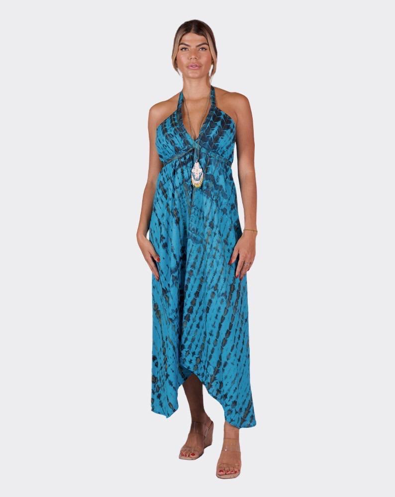 Grace Open Back Tie-Dye Maxi Dress