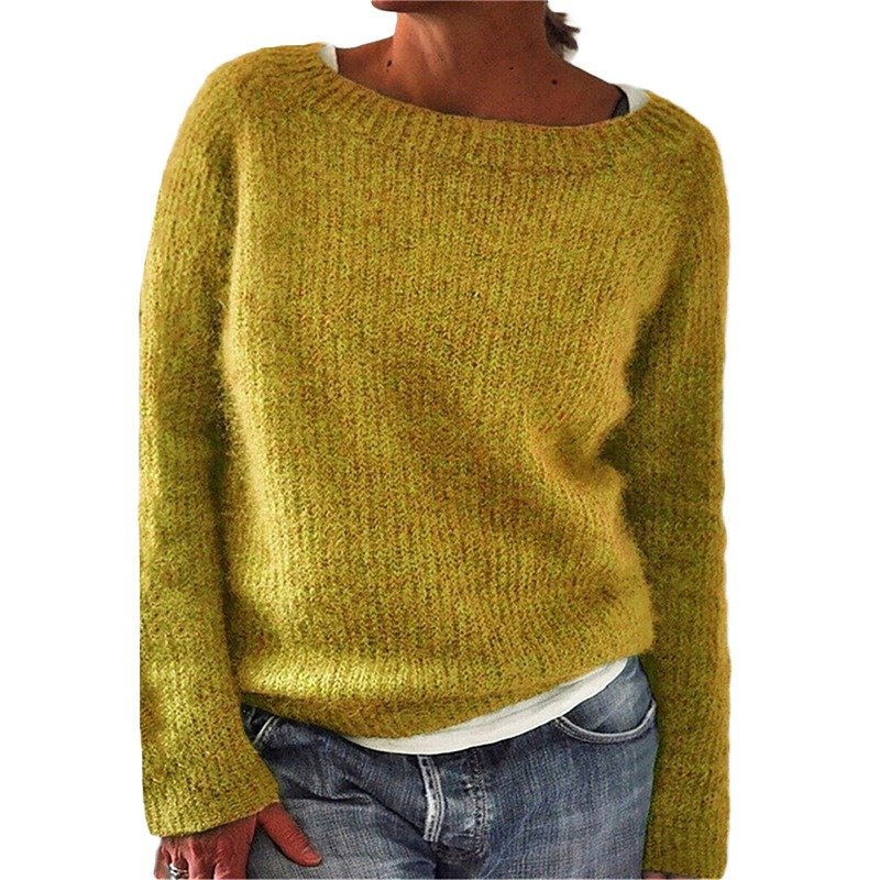 Basic Boat Neck Sweater