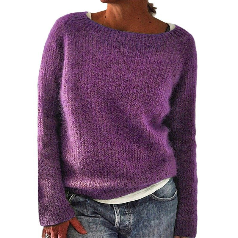 Basic Boat Neck Sweater