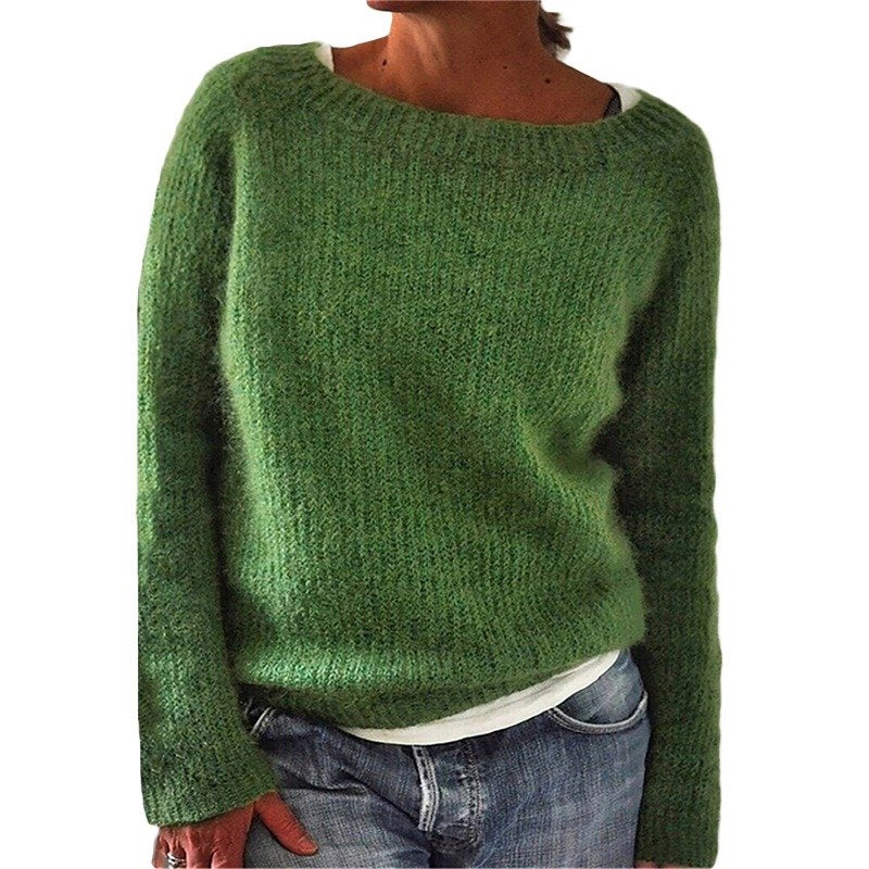 Basic Boat Neck Sweater