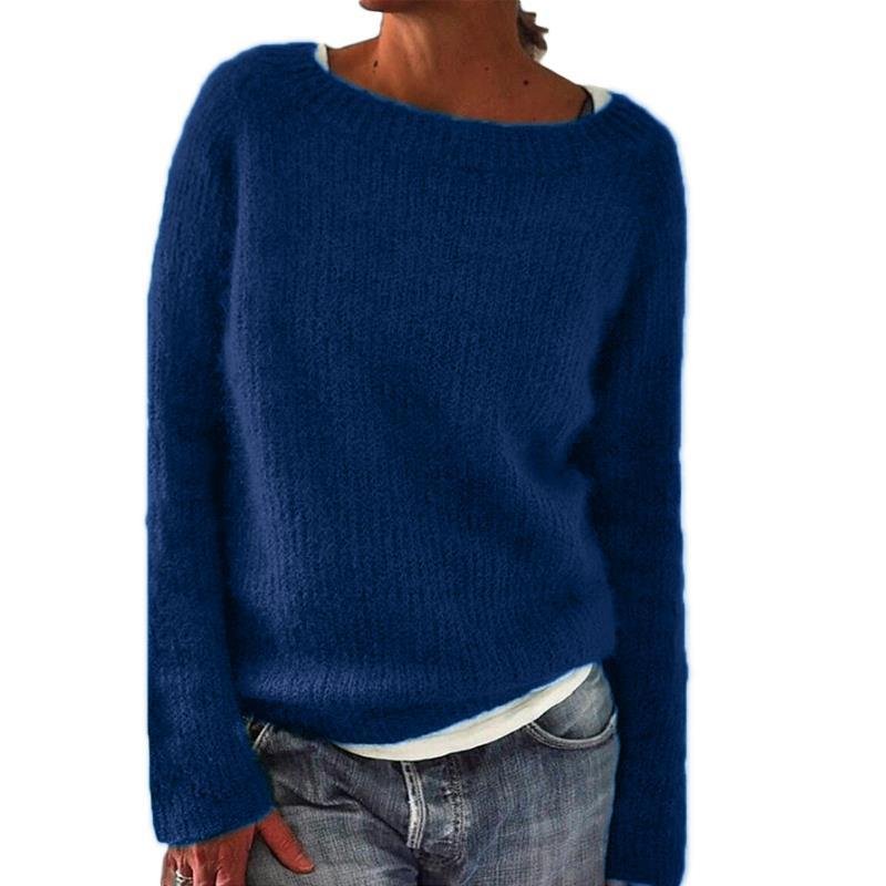 Basic Boat Neck Sweater