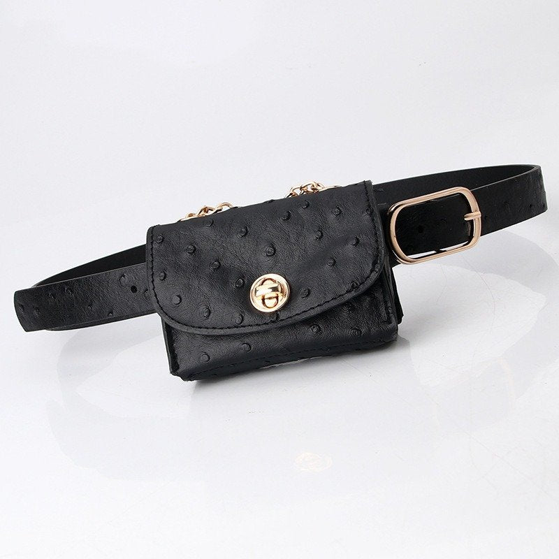 Belt Bag With Chain