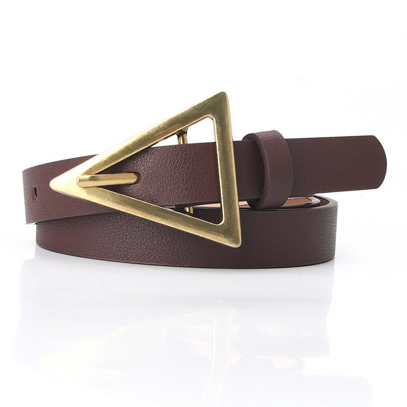 Buckle Thin Belt New Trend Personality Decorative Belt