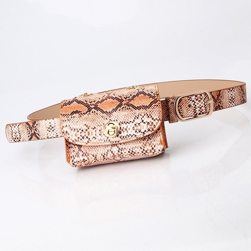 Belt Bag With Chain