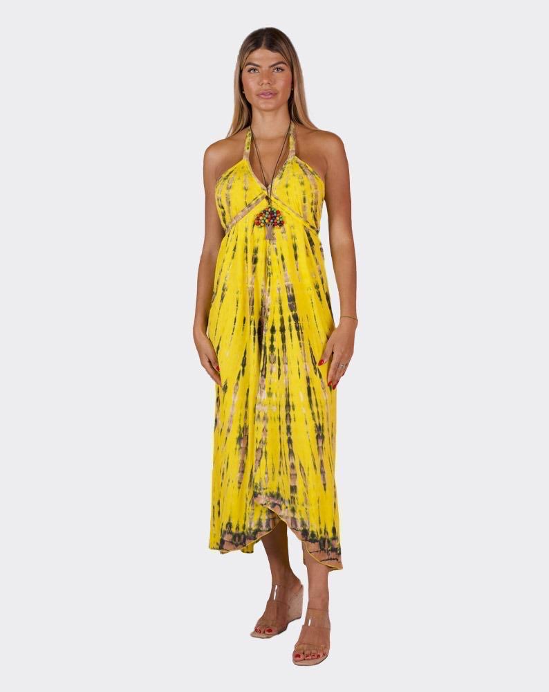 Grace Open Back Tie-Dye Maxi Dress