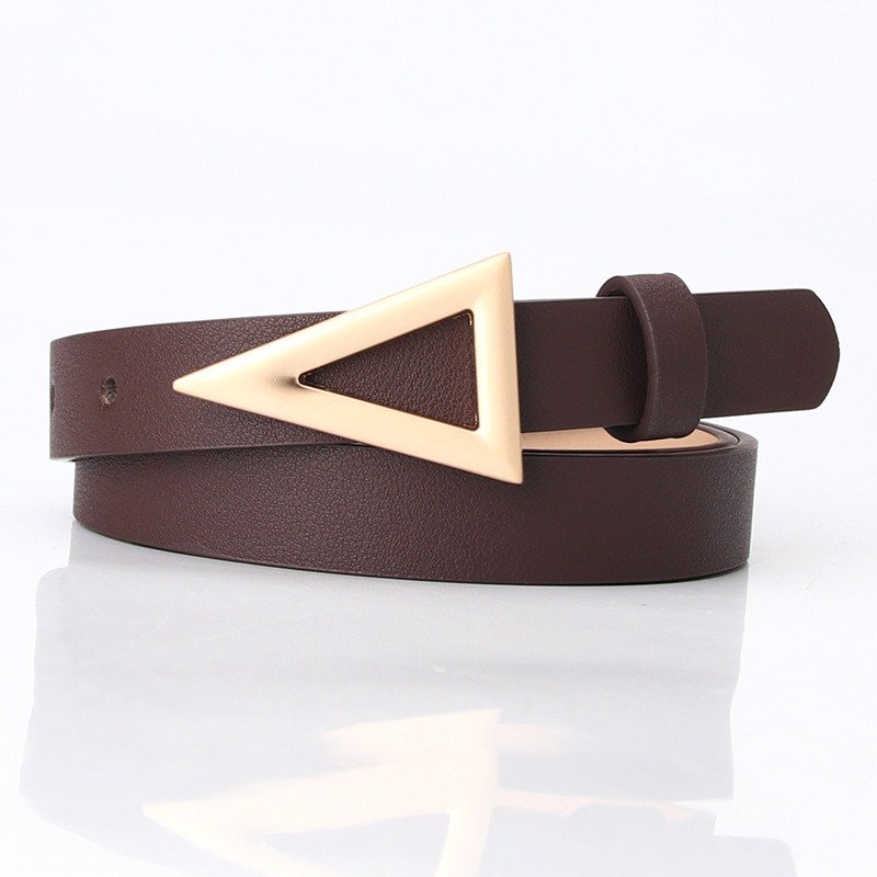 Belt With Triangle Buckle