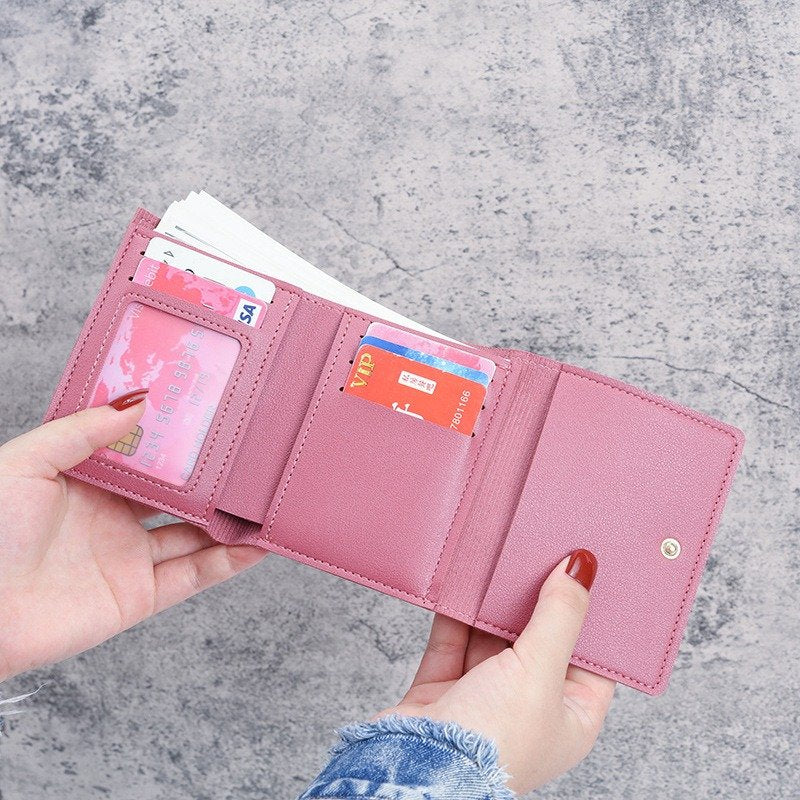 Small Wallet With Flowers