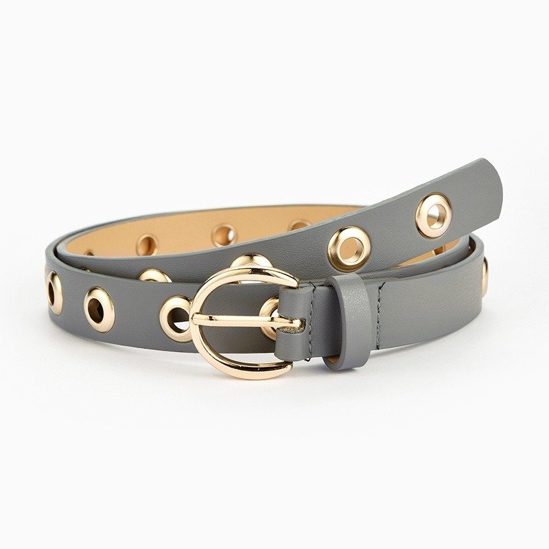 Thin Belt With Holes Casual