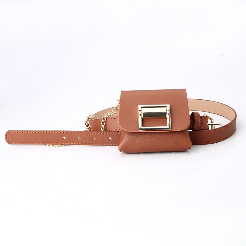 Shoulder Bag With Golden Chain