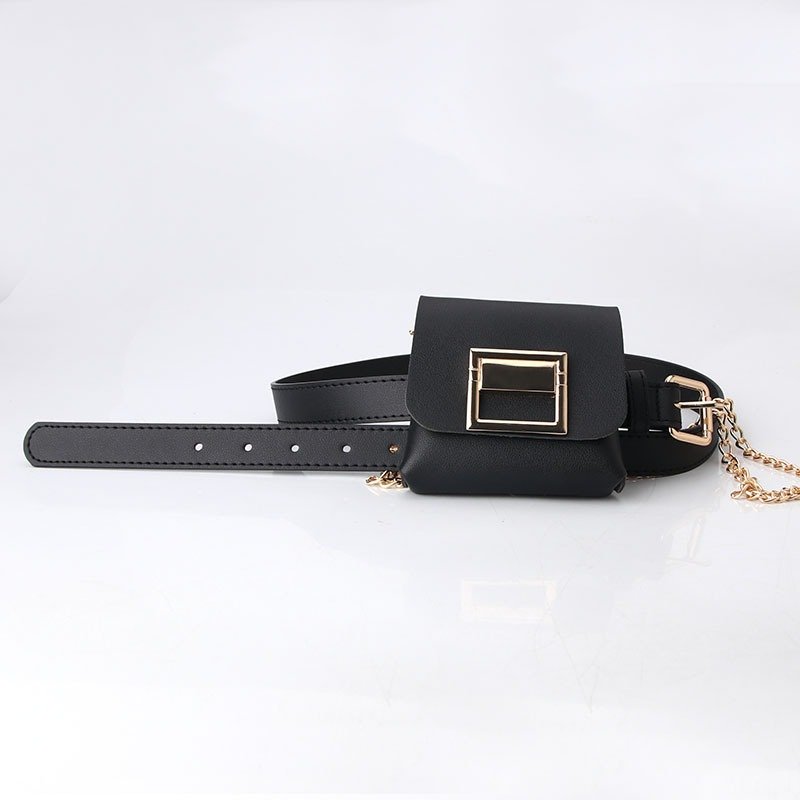 Shoulder Bag With Golden Chain