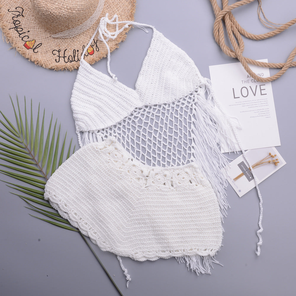 Ava Crochet Short Set