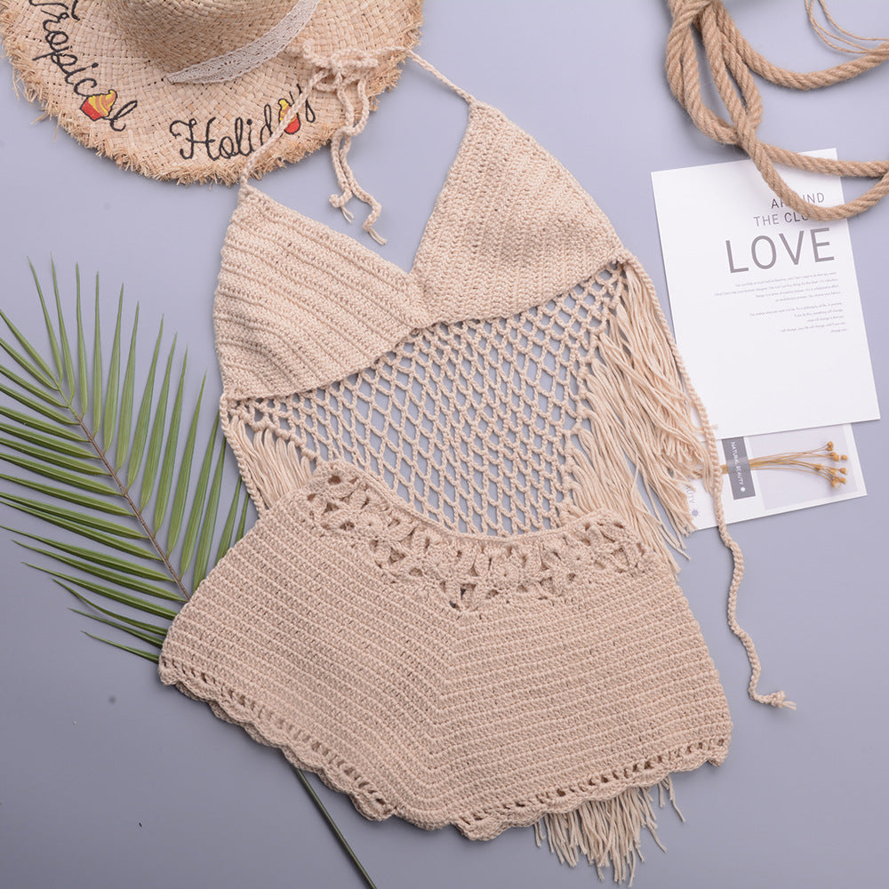 Ava Crochet Short Set