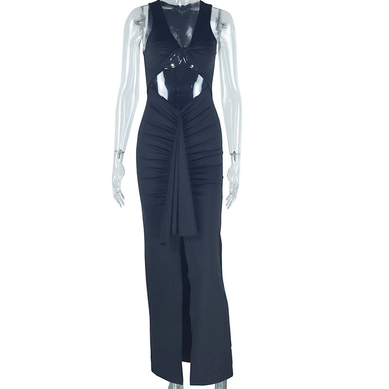 Open Rombo Maxi Dress