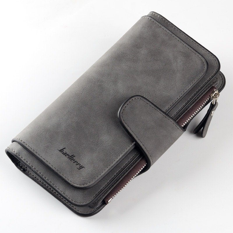 PU Wallet With Closure