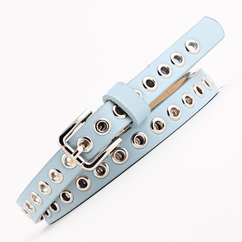 Rivet Ladies Belt With A Thin Belt Decorative Belt