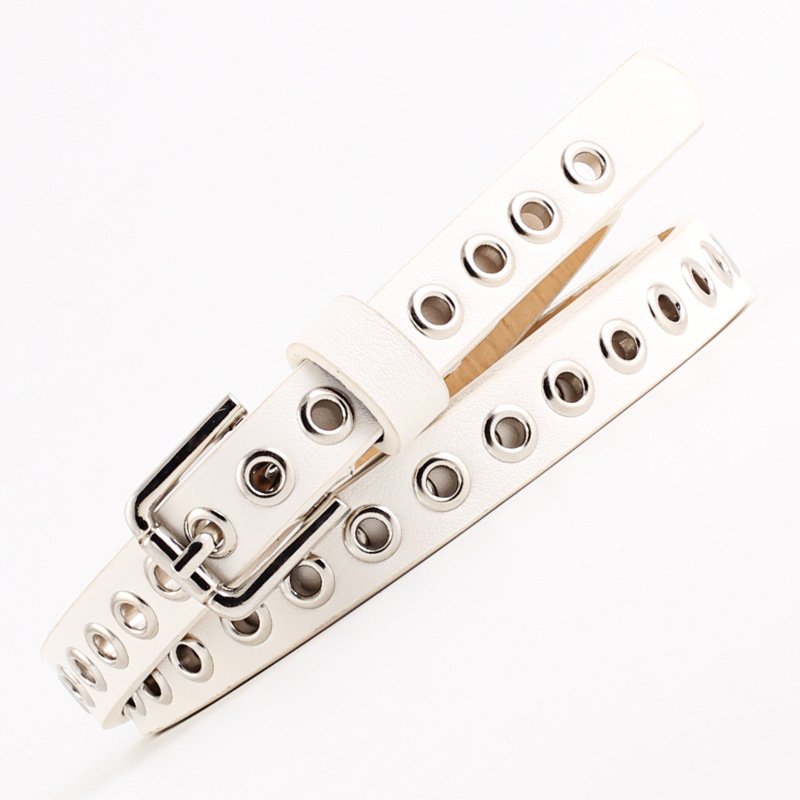 Rivet Ladies Belt With A Thin Belt Decorative Belt