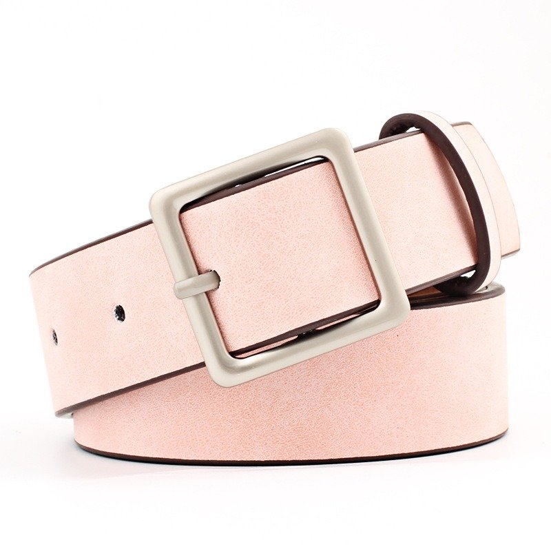 Square Buckle Belt Various Colors