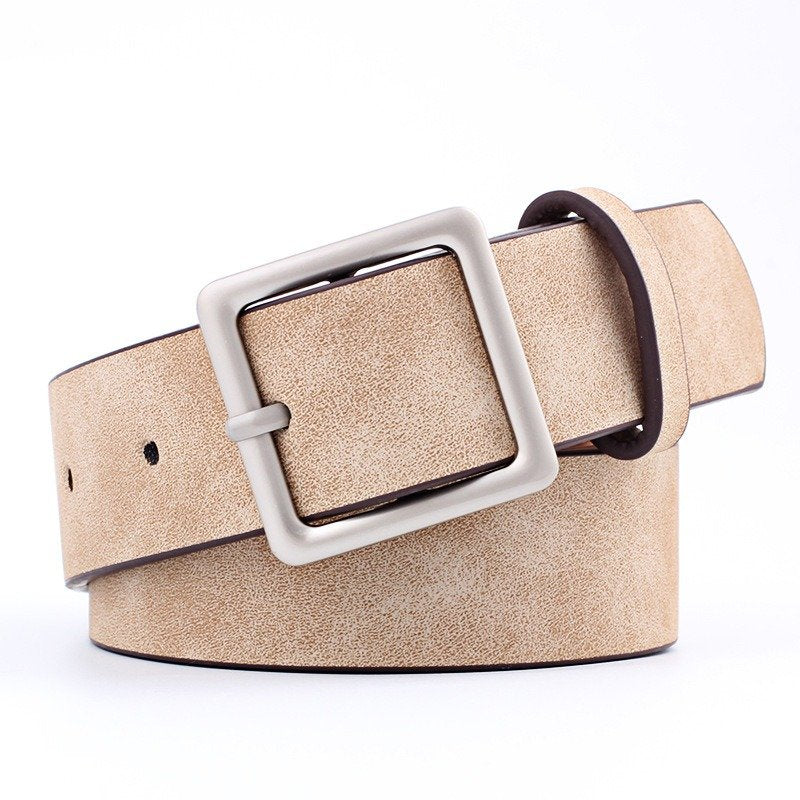 Square Buckle Belt Various Colors