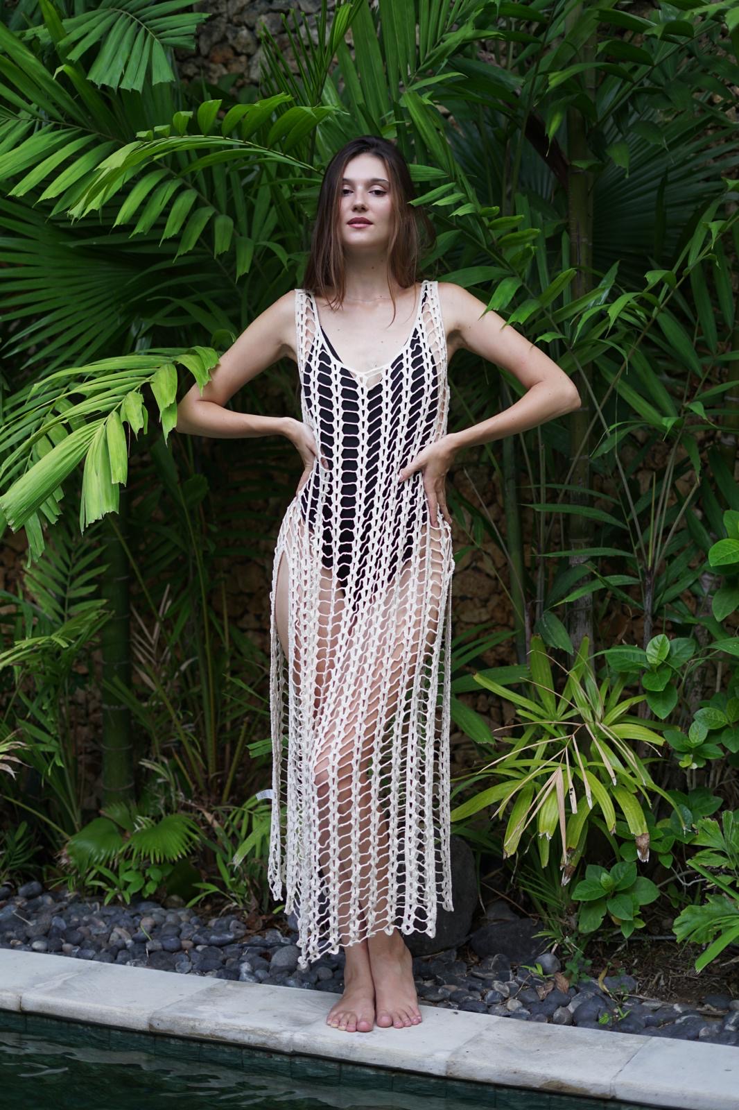 Kasandra Open Back Crochet Style