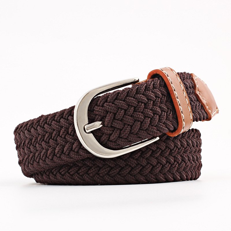 Canvas Elastic Belt Woven