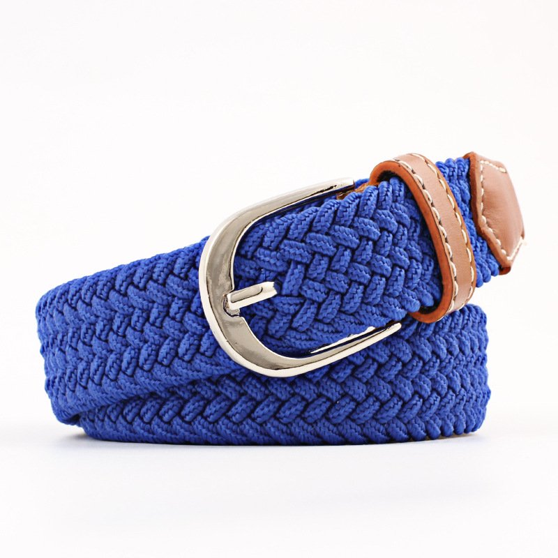 Canvas Elastic Belt Woven