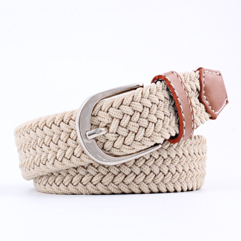 Canvas Elastic Belt Woven