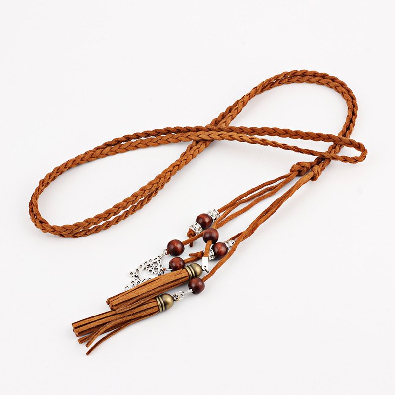 Pure Hand Woven Tail Chatelaine Fashion Tie In Locket