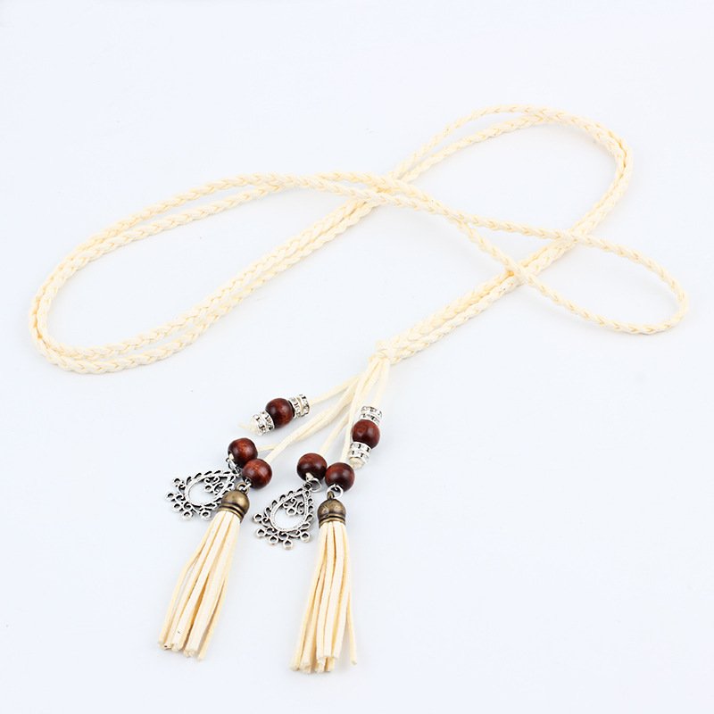 Pure Hand Woven Tail Chatelaine Fashion Tie In Locket