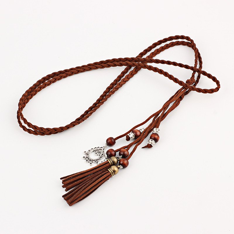 Pure Hand Woven Tail Chatelaine Fashion Tie In Locket