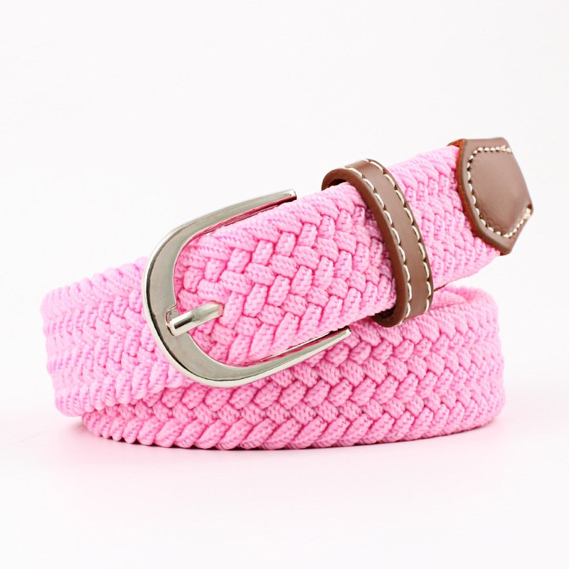 Canvas Elastic Belt Woven