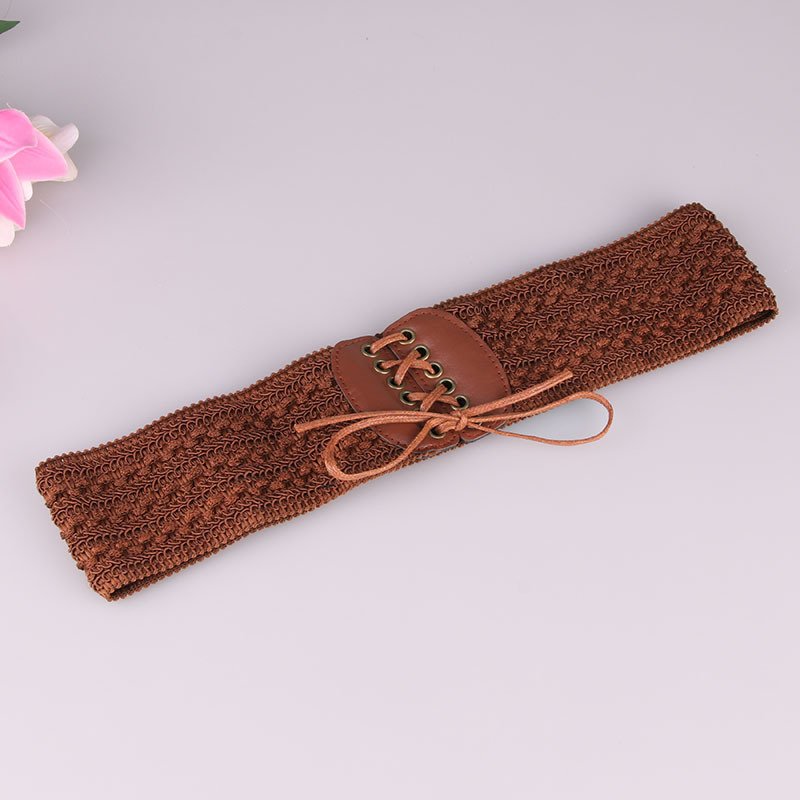 Ladies Wear Elastic Dress Belts