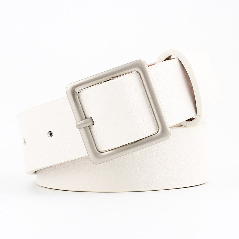 Square Buckle Belt Various Colors